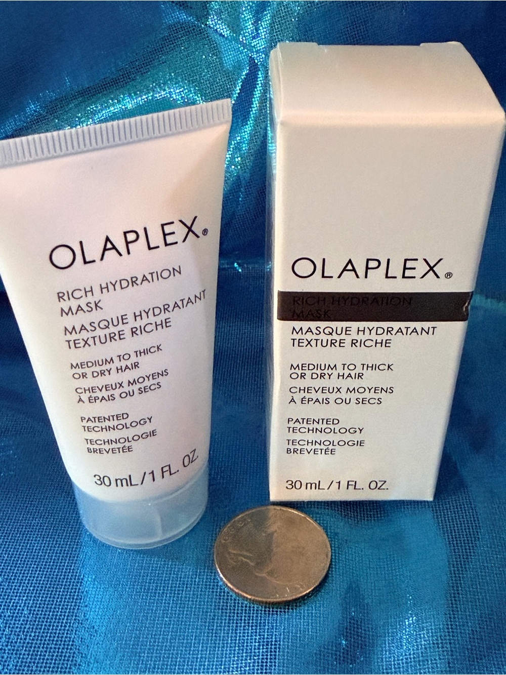 Olaplex Rich Hydration Mask - med to thick or dry hair travel NWT